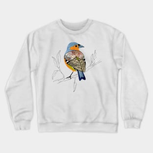 Chaffinch - little garden bird Crewneck Sweatshirt